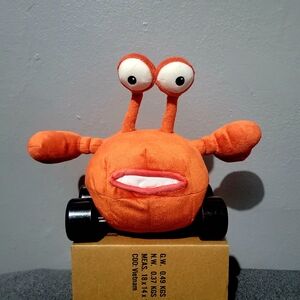 TaxiCrab Jungle Junction Red Crab Plush - Disney Store Exclusive